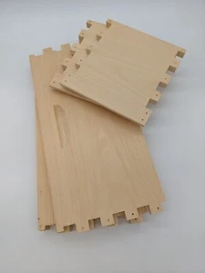 Unassembled DEEP 5 Frame Nuc Beehive Box Commercial Pine - Picture 1 of 2