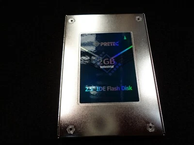 IEN02G Pretec Industrial Compact Flash Card 2GB metal rugged NEW BOXED UK STOCK - Image 1 of 4