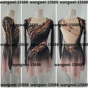 New  Ice Figure Skating Dress, Figure Skating Dress For Competition B2747 - Picture 1 of 6