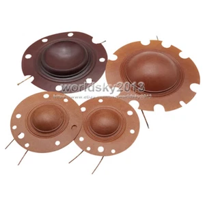2pcs 25/52mm Core 5/10/50W Horn Speaker Voice Coil Tweeter Resin Film Diaphragm - Picture 1 of 10