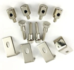 Recording King PB-611 Nickel Plated Banjo Hardware Set NEW - Picture 1 of 1