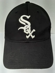 Gorra de béisbol ajustable negra de los Medias Blancas de Chicago MLB - Imagen 1 de 8