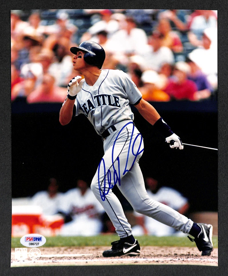 Alex Rodriguez w/ "3" inscription Autographed Signed 8x10 Auto Photo PSA #D86727 - Image 1 of 1