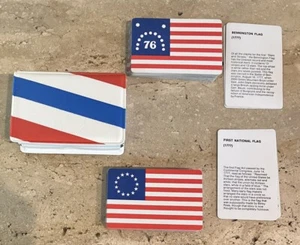 US Flags Bicentennial 2 Deck Playing Card Set Patriotic OLYMPICS Dow Chemical - Bild 1 von 8