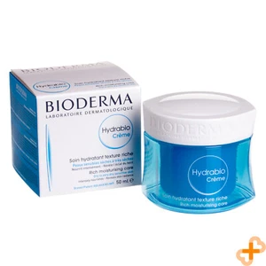 Bioderma Hydrabio Rich Moisturising Care 50ml Sensitive Dry Skin Nourishing - Picture 1 of 12