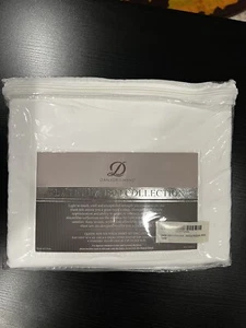 NEW Danjor Linens Platinum 1800 Collection - 6Pc Queen Sheet Set - White - Picture 1 of 2