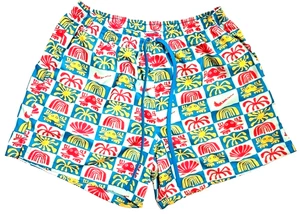 NIKE 3XL gefütterte Shorts Froschmuster 3 Taschen elastischer Kordelzug - Bild 1 von 16
