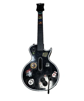 RedOctane Guitar Hero Les Paul Wireless Controller for Xbox 360 - Black... - Image 1 of 2