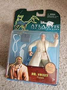 Raro | Disney - Atlantis el Imperio Perdido - Figura Dr Sweet | De colección 2000 Difícil de encontrar - Imagen 1 de 12