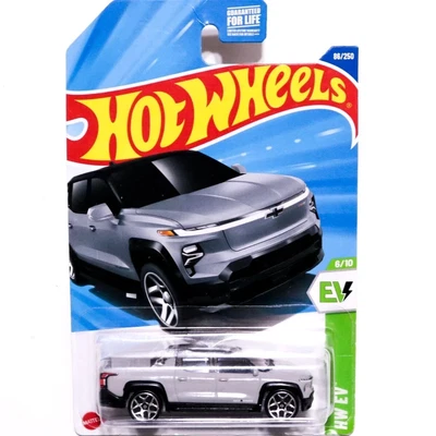 Coche modelo Hot Wheels EV Silverado EV RST escala 1:64 Foto 1 de 3