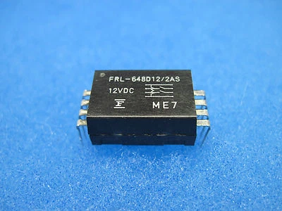 NEW FUJITSU Reed Relays (FRL-648D12/2AS): DPST, 12V Coil,  2 Form A ($4.95/ea) - Image 1 of 4