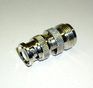 1 Stück BNC-Adapter, BNC-Stecker / N-Buchse (M3669) - Picture 1 of 3