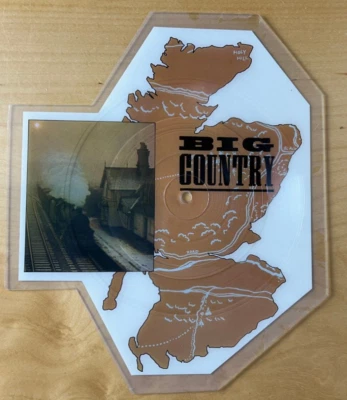 Big Country –- 7" Fields Of Fire Shape, Picture Disc - Image 1 of 2