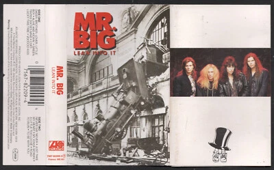 1991 MUSIC AUDIO CASSETTE TAPE - [ALBUM: LEAN INTO IT] GROUP: MR BIG [GERMANY] - Image 1 of 4