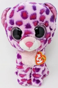 Ty Beanie Boos GLAMOUR DIE LEOPARDENKATZE 9" Medium mit Glitzeraugen - Bild 1 von 6