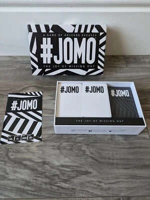 The Joy of Missing Out Game #JOMO A Game Of Obscene Excuses Complete  - Image 1 of 4