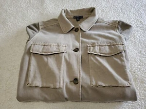 JAMES PERSE LOS ANGELES Safari Utility Long Sleeve Jacket Womens SZ: 2 - Picture 1 of 13