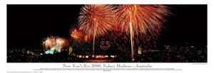 Photographic Print Phil Gray New Year’s Eve 2000 Celebration 35x101.5cm - Picture 1 of 1