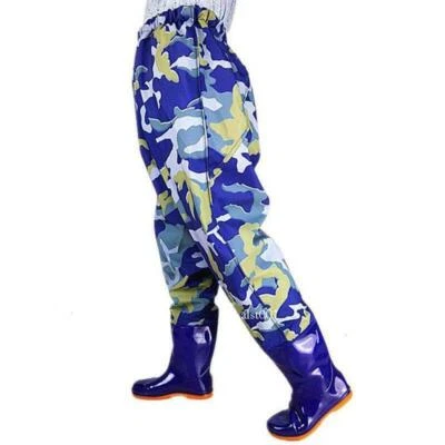 Men's Catch Fishing Hunting Boot Camouflage Waist Wading Pants Overalls #57 - Image 1 of 4