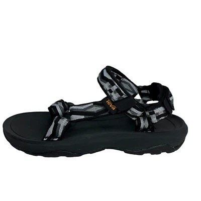 Teva Hurricane Boys Sport Sandals Size 3 Black Lightweight Adjustable Straps - Image 1 of 4
