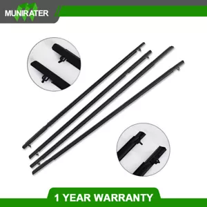 Cinturón de sellado moldura ventana tira climática coche Honda Civic 2006-2011 4 piezas - Imagen 1 de 8