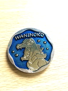 Totodile Totodile Pokemon Metal Coin Medal Nintendo From Japan 1-2 - Picture 1 of 7