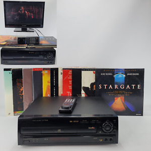 Pioneer CLD-D504 Laserdisc CD/LD/CLD Karaoke Player W/ Remote & 10 Movies TESTED