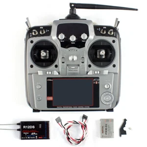 RadioLink AT10 II RC Transmitter 2.4G Remote Control System with R12DS Receiver - Picture 1 of 4