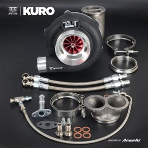 Rodamiento de bolas doble turbo de 4" gt3076r hks gt3037 0,61 A/R doble desplazamiento banda en V - Imagen 1 de 6