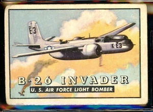 1952 Topps Wings Friend or Foe B-26 INVADER #8 - Bild 1 von 2