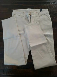 Abercrombie Kids Girls Size 16 Khaki Pants ENC - Picture 1 of 9