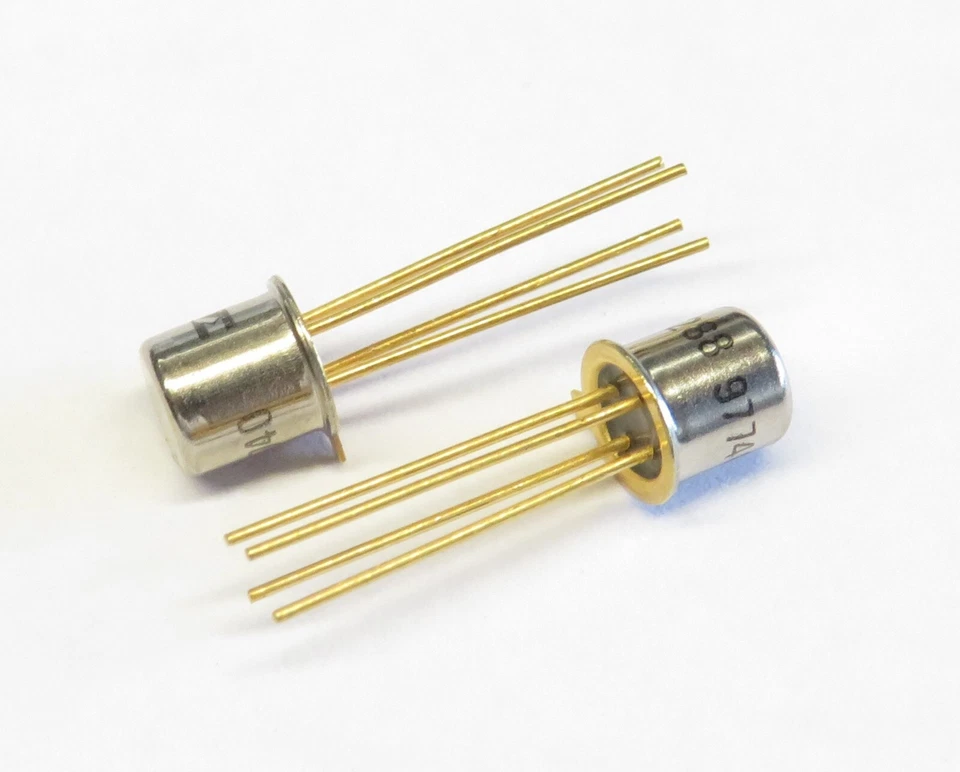 10 Stück BF288 NPN Transistor 40V 20mA 250mW 250MHz TO72, SGS-Ates - Bild 1 von 1