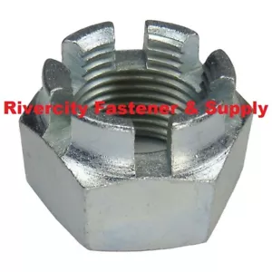 M14-2.0 Metric Castle / Slotted Nuts M14x2.0 Nut 14mm 2.0 Nuts M14x 2.0 - Picture 1 of 5