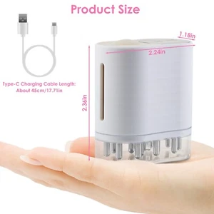 Electric Scalp Massager & Hair Oil Applicator Therapy Vibration Comb Massager US - Picture 1 of 14