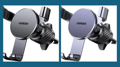 UGREEN Car Phone Holder Air Vent, Universal Gravity Car Phone Mount Aluminum - Image 1 of 4
