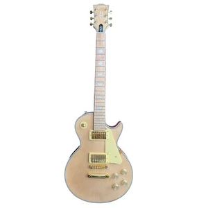 Handmade Electric Guitar Replica Binding Archtop Gold Hardware Classical Style - Picture 1 of 11