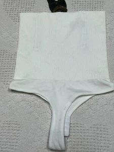 NWT Shaper Queen Core Control Thong Ivory Brief Panty XS XSmall - Picture 1 of 12