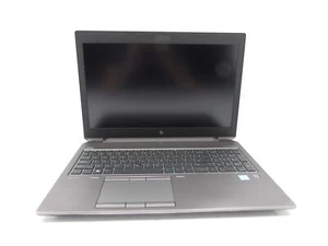 HP ZBook 15 G5 15.6 Intel i7-8850H 2.60Ghz 32GB RAM 256GB SSD P2000 No Battery - Picture 1 of 12