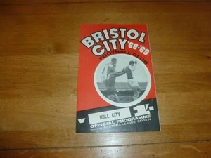 Programa BRISTOL CITY - Temporada 1968/1969 - Nº 21 - Fecha 29/03/1969 v Hull City - Imagen 1 de 4