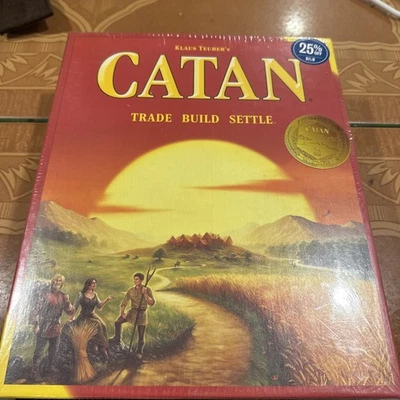 Catan Trade Build Settle 棋盘游戏 3071 工厂封装定居者 — 第 1/2 张图片