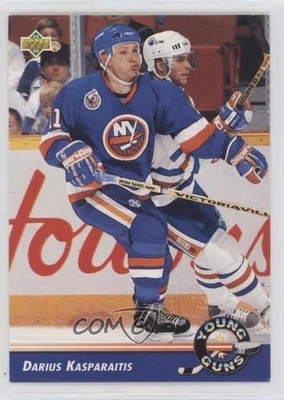 1992-93 Upper Deck Young Guns Darius Kasparaitis #563 - Image 1 of 2
