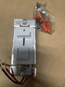 LIGHTOLIER AP603-W SLIDE DIMMER 600W 3WAY 120V - Picture 1 of 3