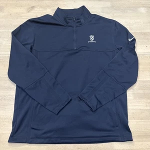 Nike Tour Performance 1/4 Zip Pullover Long Sleeve Shirt Mens XL Stonebriar Golf - Picture 1 of 7