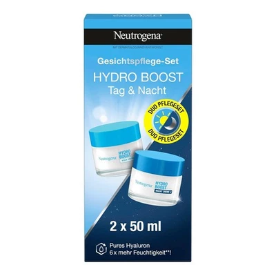 Neutrogena Hydro Boost Skincare Set: Aqua Creme + Nachtcreme,...  - Bild 1 von 4