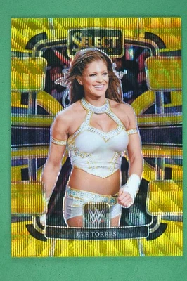 Eve Torres 2024 Panini Select WWE Gold Flash Prizms #/10 #21 - Image 1 of 3