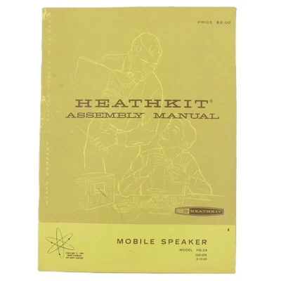 Altavoz Móvil Manual Heathkit Montaje Modelo HS-24 Ham Foto 1 de 4