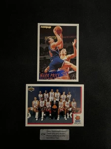 Mark Price NBA Player Lot! 2 verschiedene Basketballkarten, keine doppelten - Bild 1 von 2
