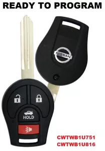 For 2013 2014 2015 2016 2017 Nissan Sentra Remote Car Keyless Entry Key Fob - Picture 1 of 1