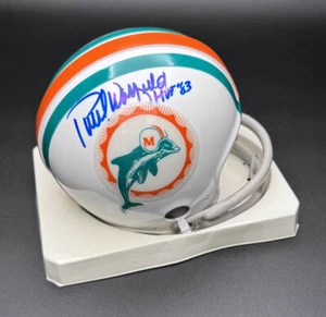 Paul Warfield SIGNED TB Miami Dolphins Mini Helmet + HOF 90 PSA/DNA AUTOGRAPHED - Picture 1 of 3