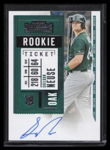 2020 Panini Contenders Rookie Ticket Autograph Auto #112 Sheldon Neuse On-Card - Picture 1 of 2